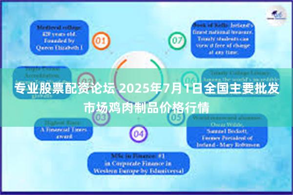 专业股票配资论坛 2025年7月1日全国主要批发市场鸡肉制品价格行情